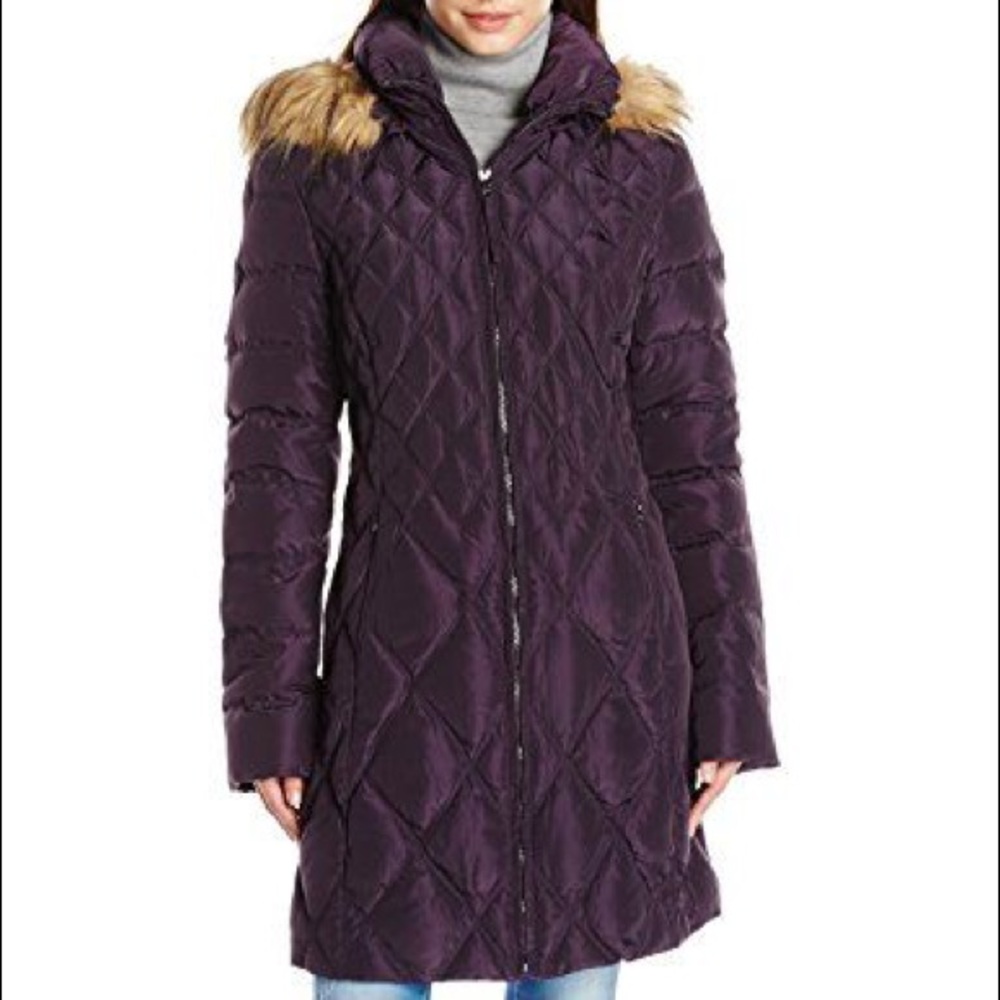 Jessica Simpson Amethyst Puffer Coat